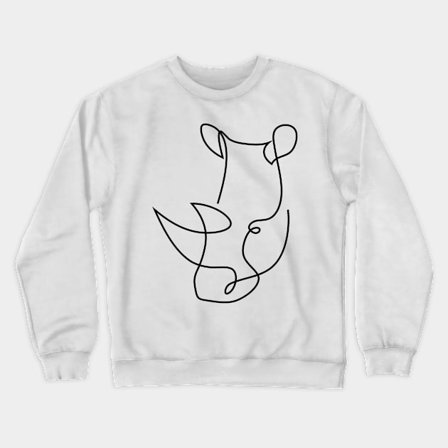 menace Crewneck Sweatshirt by addillum